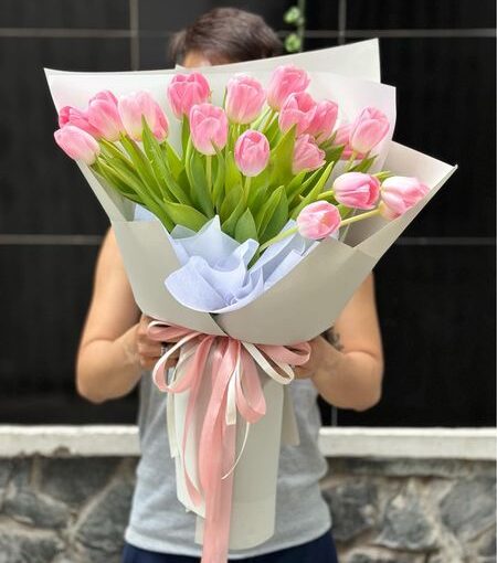 Bó Hoa Tulip Bhv15