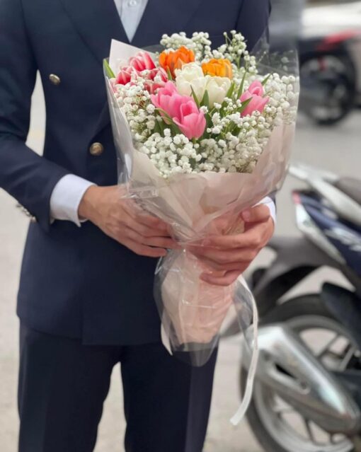 Bó hoa Tulip bhv18