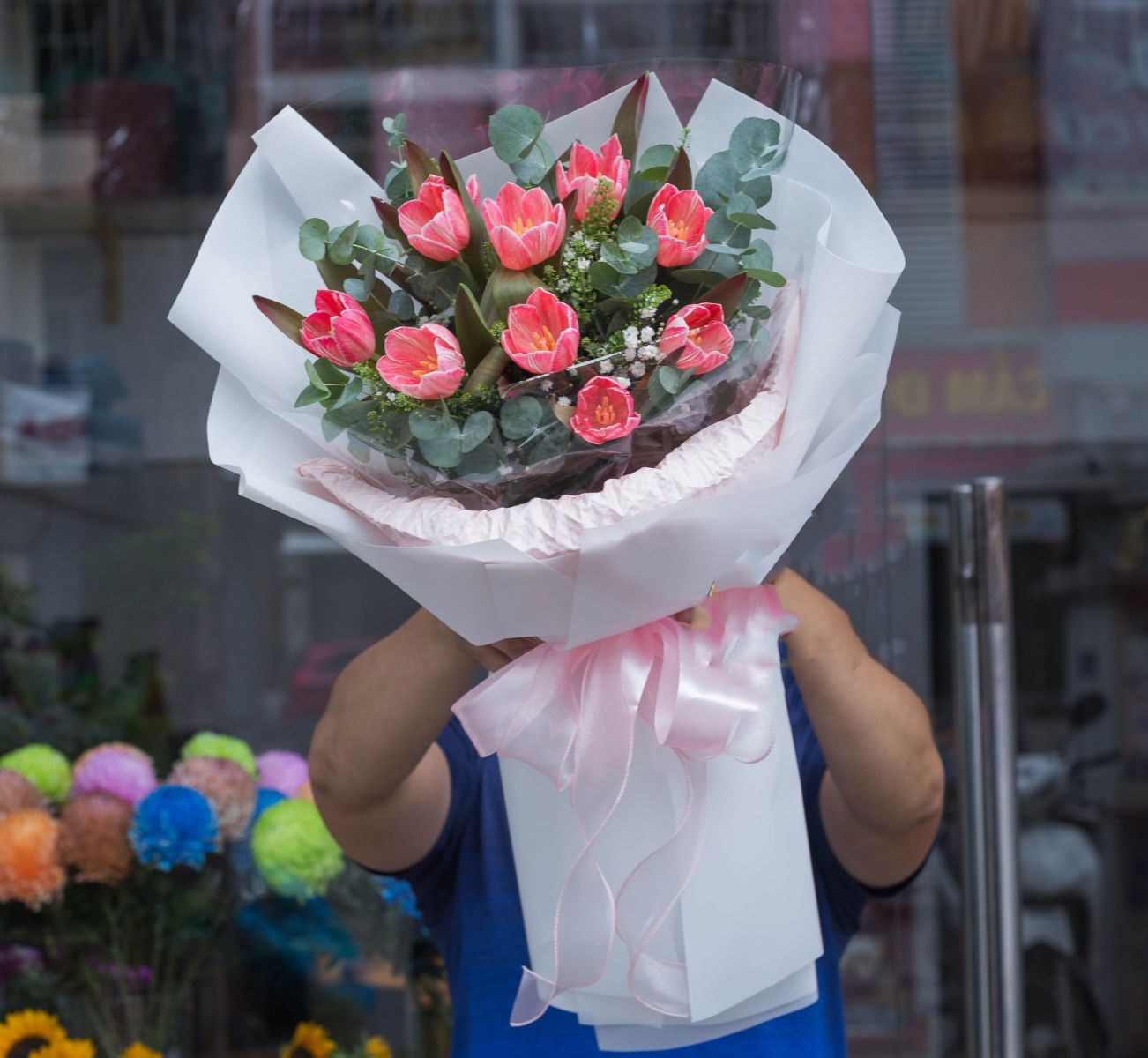 Bó hoa Tulip bhv2