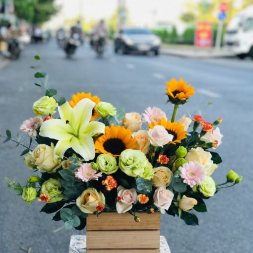 Giỏ Hoa GH01