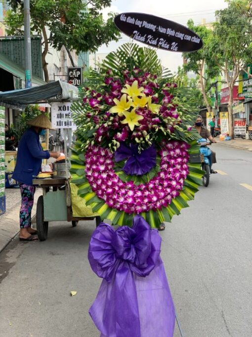Hoa chia buồn HTL003