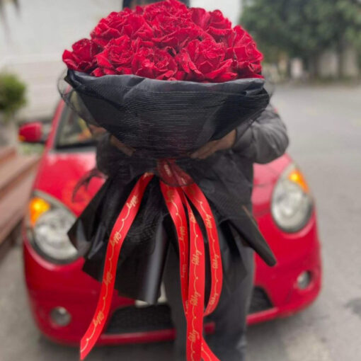 Bó hoa hồng Nhập khẩu BHN1
