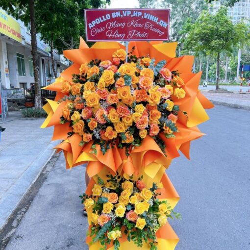 Lẵng hoa LA124