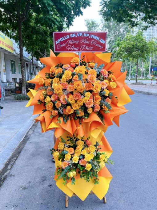 Lẵng hoa LA124